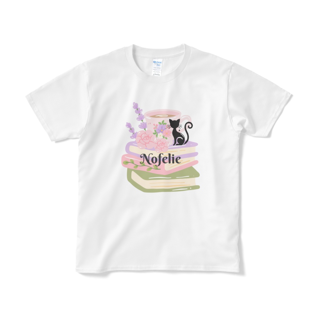 Norelie オリジナルＴシャツ（本）ホワイト