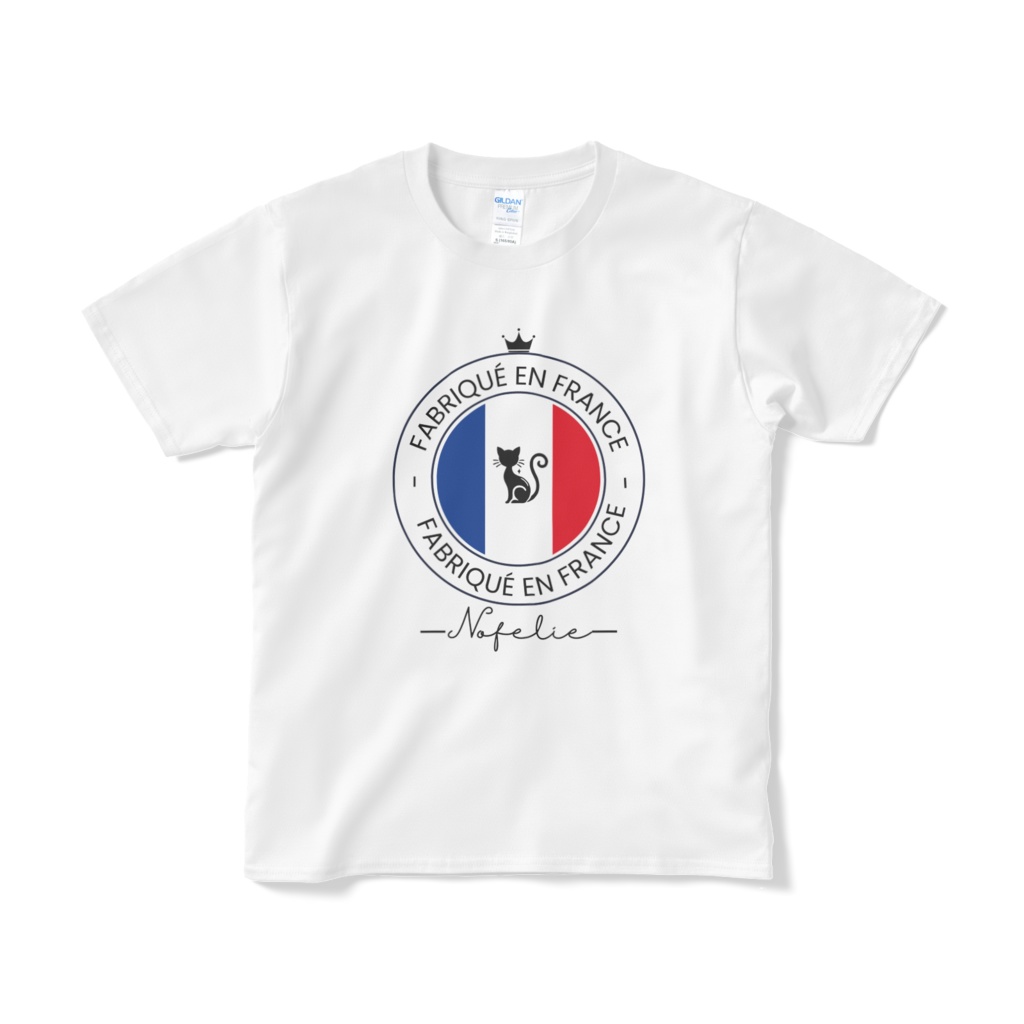 Nofelie オリジナルＴシャツ（フランス）ホワイト