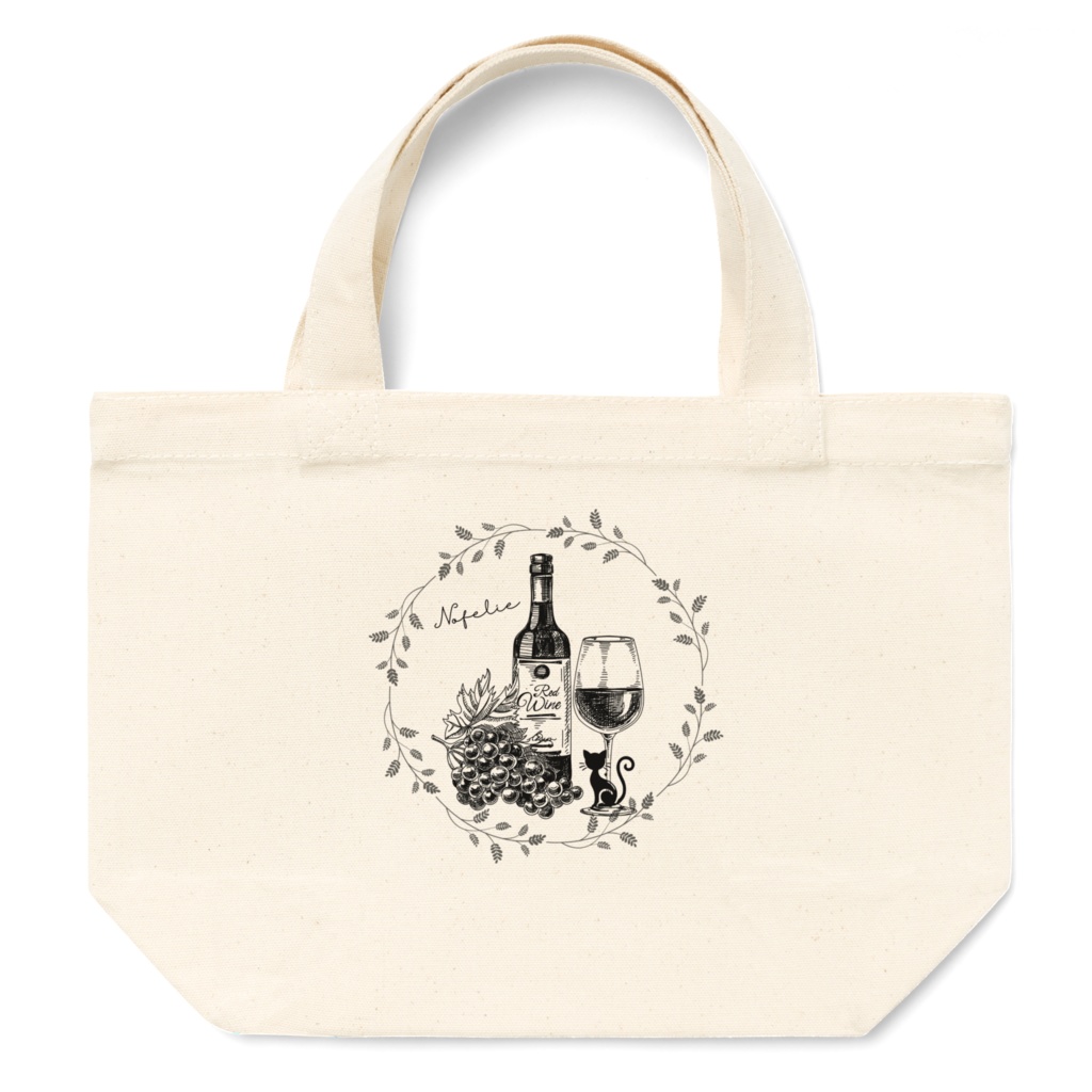 Nofelie オリジナルトート S（ワイン）