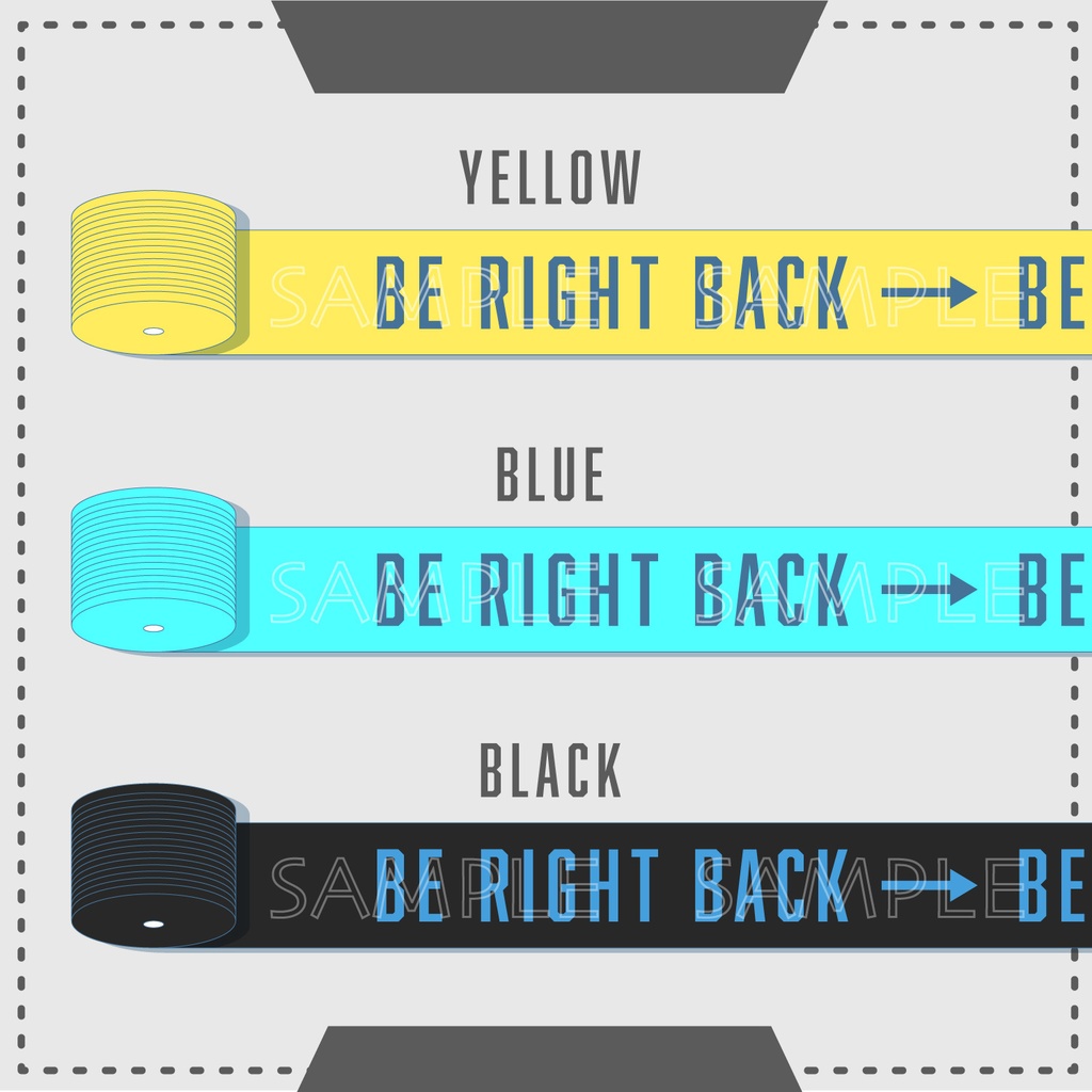 【期間限定 無料 / 動く】上下好きな位置に設置できる 離席中オーバーレイ