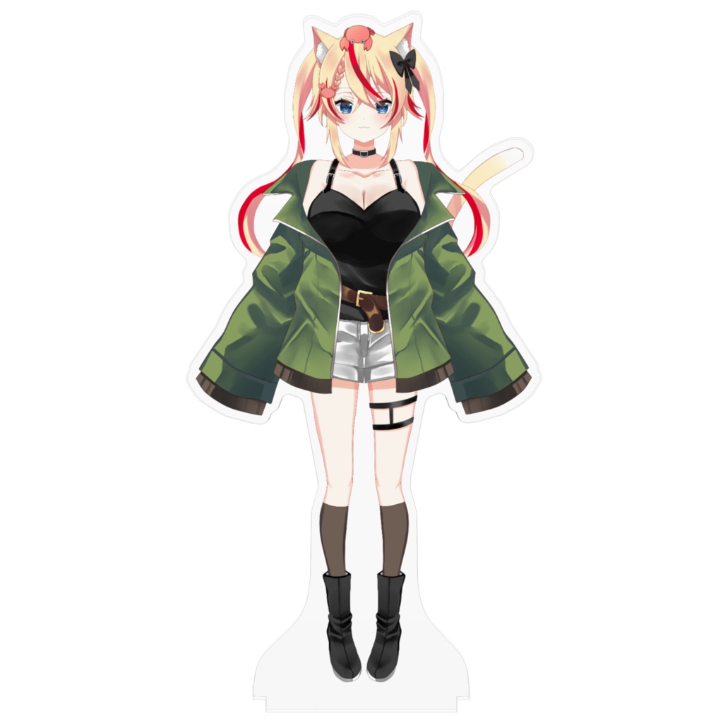 志多々田かに等身ビッグアクリルスタンド