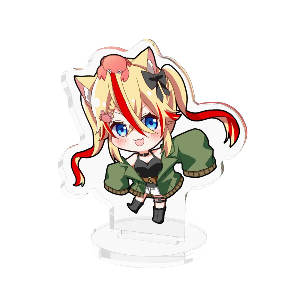 志多々田かにデフォルメアクリルスタンド