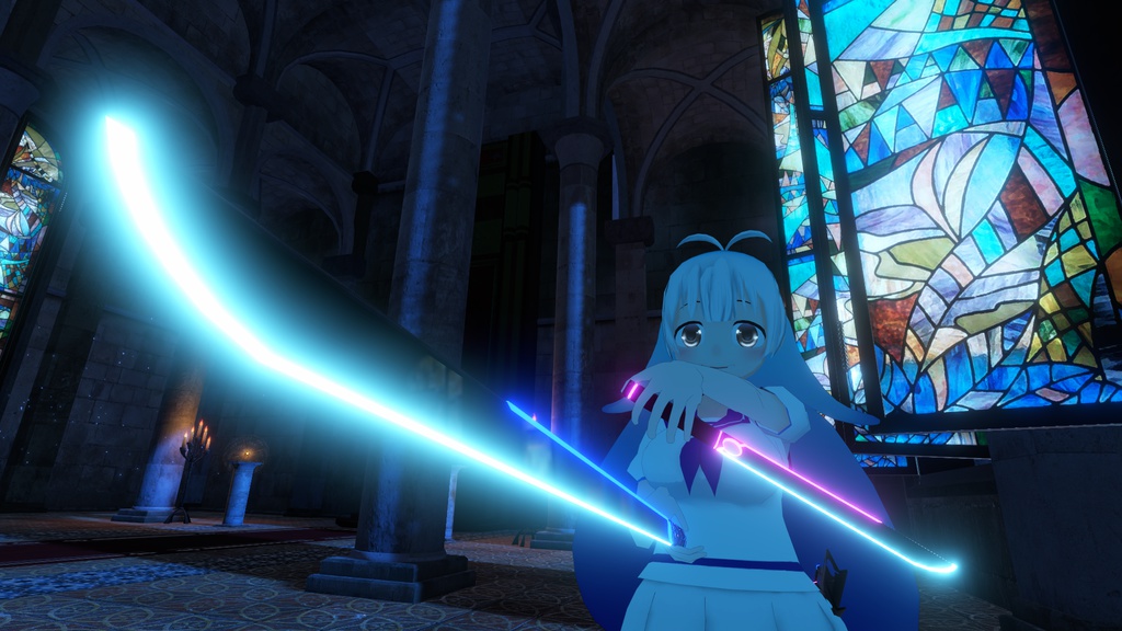 VRChat向け 武器 「ヨコシマブレード」