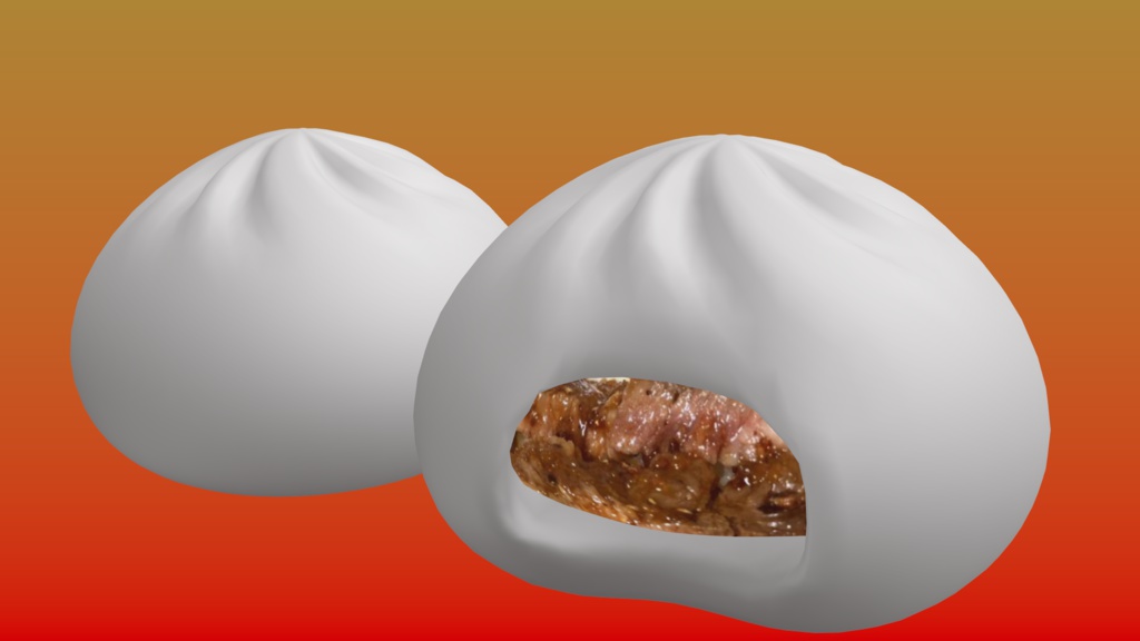 VRChat向け「中華まん」