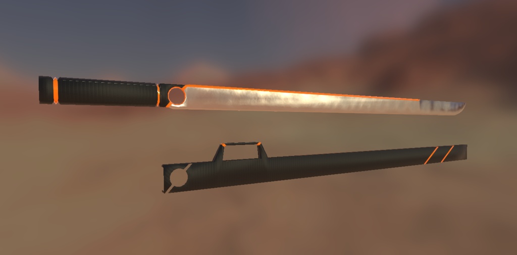 VRChat向け 武器 「ヨコシマブレード改」