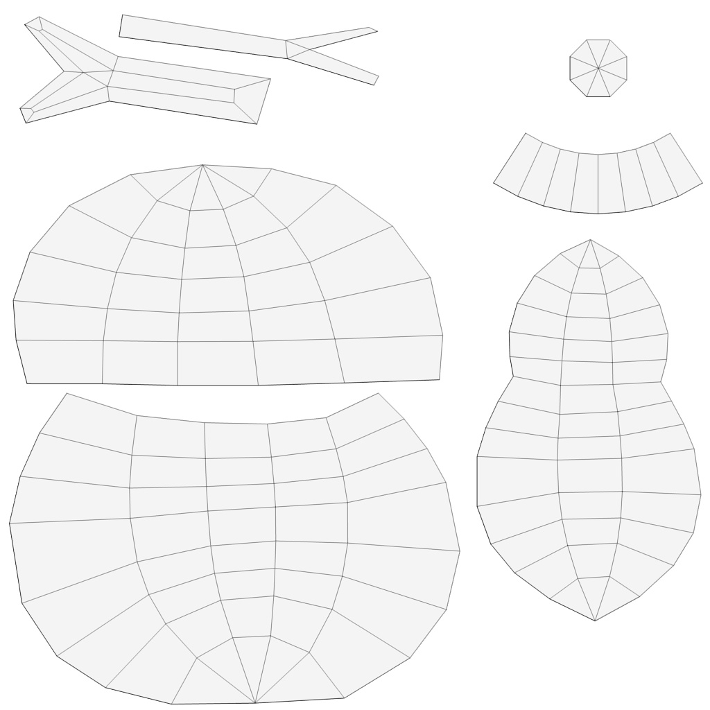 VRChat向け「ゆる雪だるま」