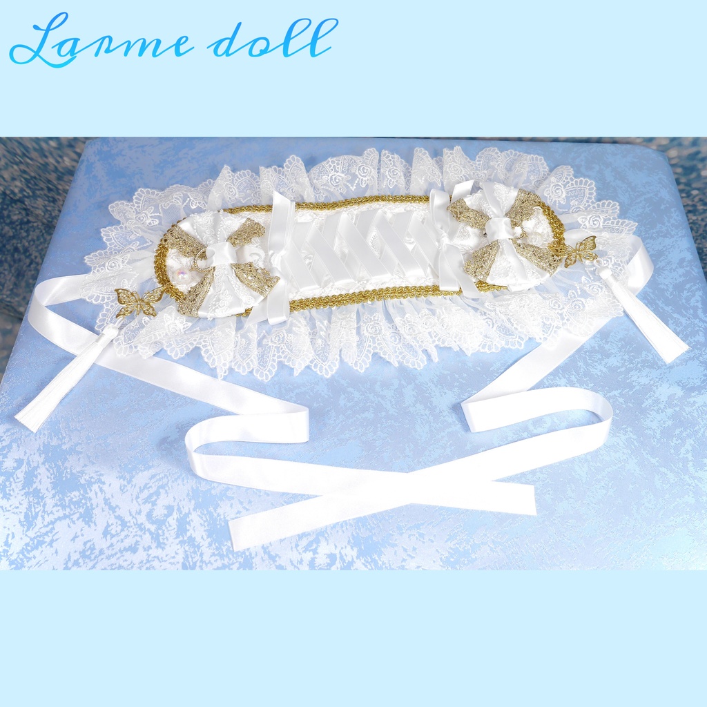 【受注生産】《☥》チャイナロリィタヘッドドレス (白)