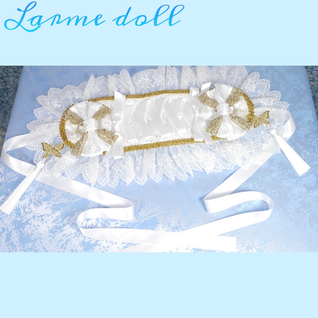 【受注生産】《☥》チャイナロリィタヘッドドレス (白)