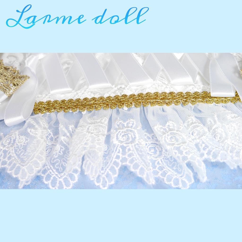 【受注生産】《☥》チャイナロリィタヘッドドレス (白)