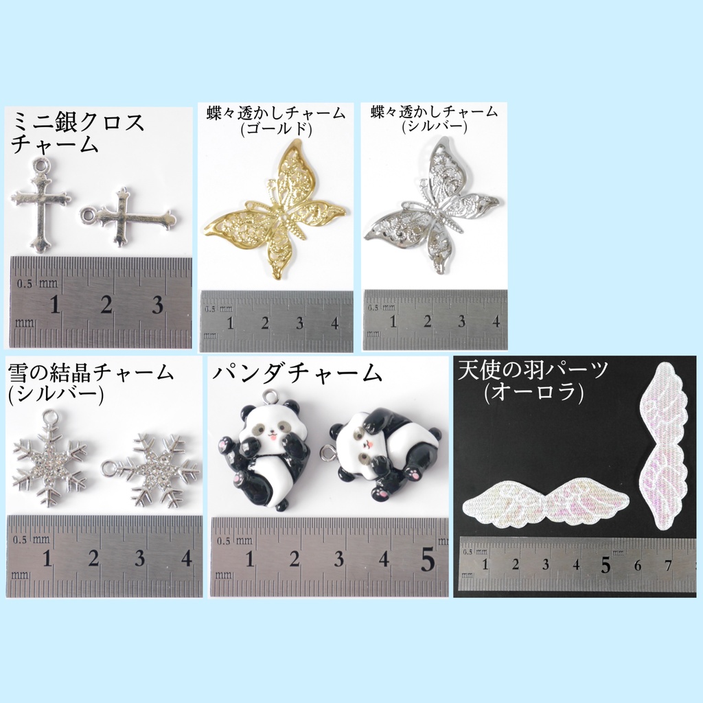 《☥》たれうさ耳リボンヘアクリップ(飾り有りタイプ)【デザインカスタム詳細ページ】