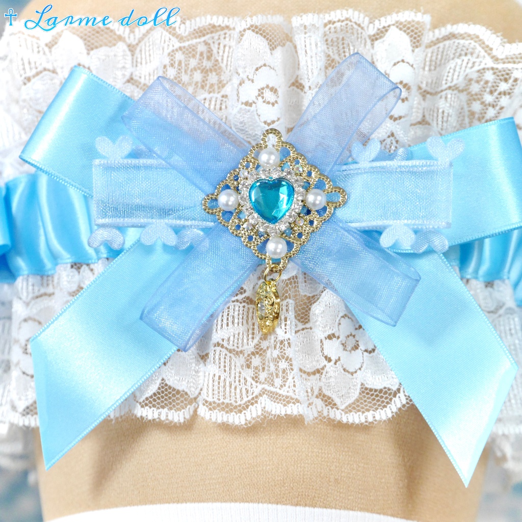 【完成品】【一点物】《☥》Fairy bijou ガーターリング