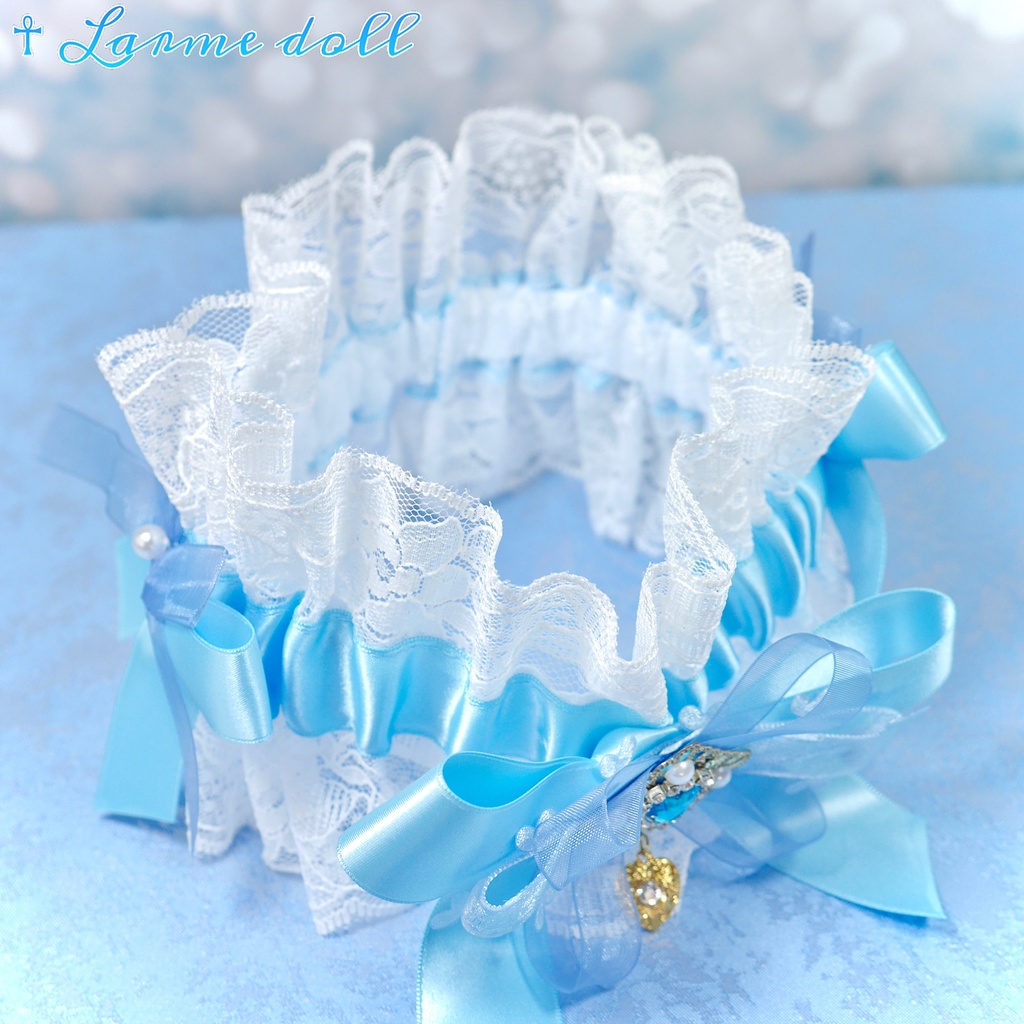 【完成品】【一点物】《☥》Fairy bijou ガーターリング