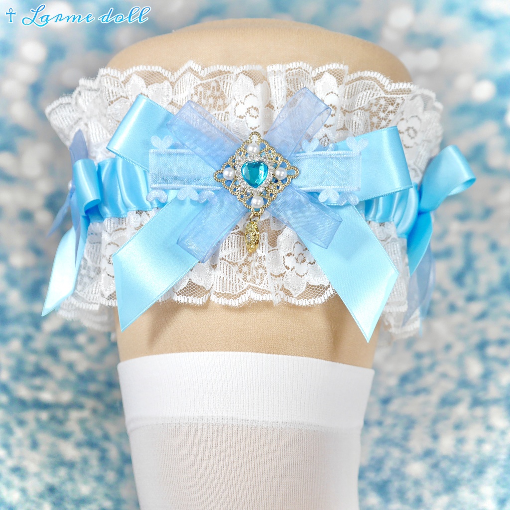 【完成品】【一点物】《☥》Fairy bijou ガーターリング