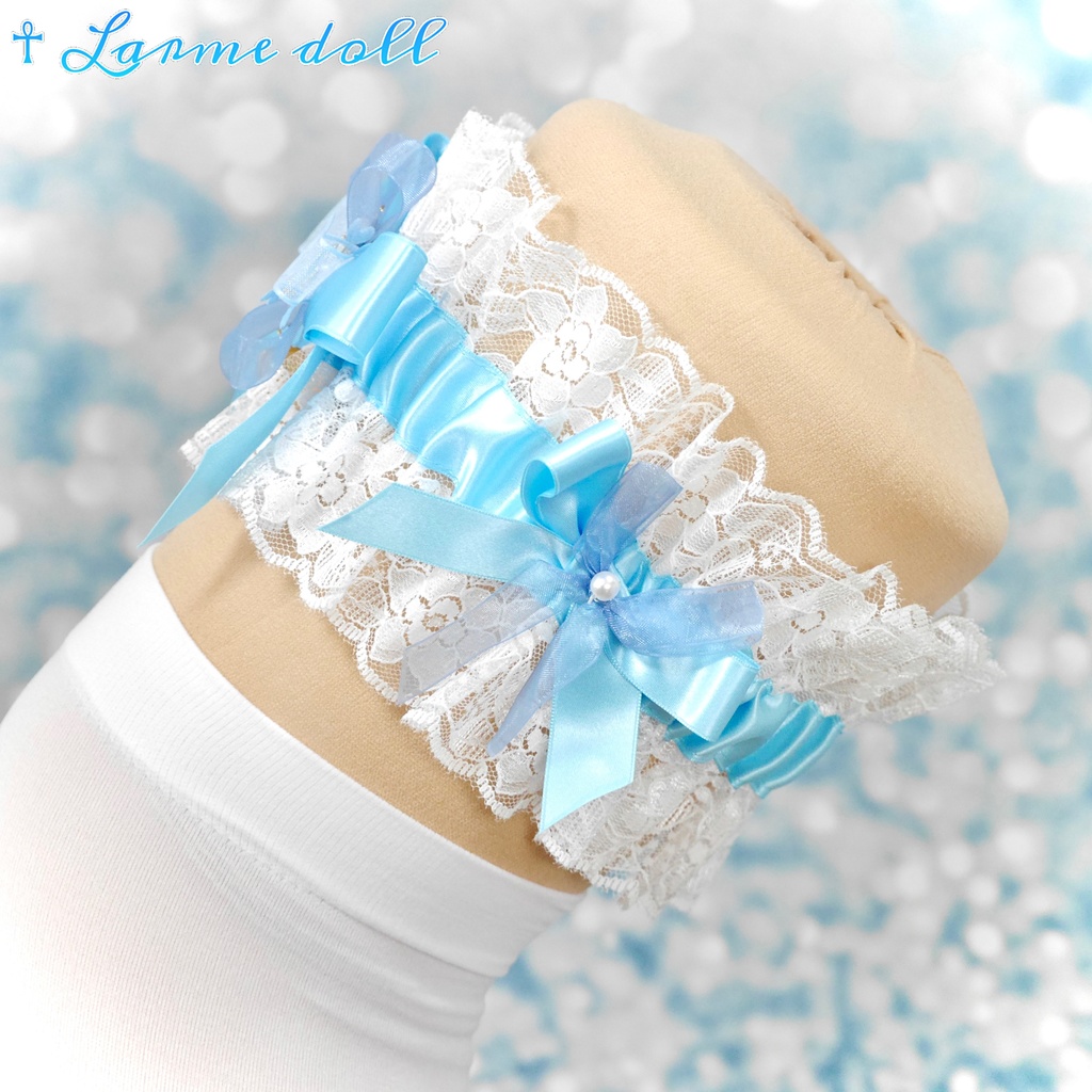 【完成品】【一点物】《☥》Fairy bijou ガーターリング