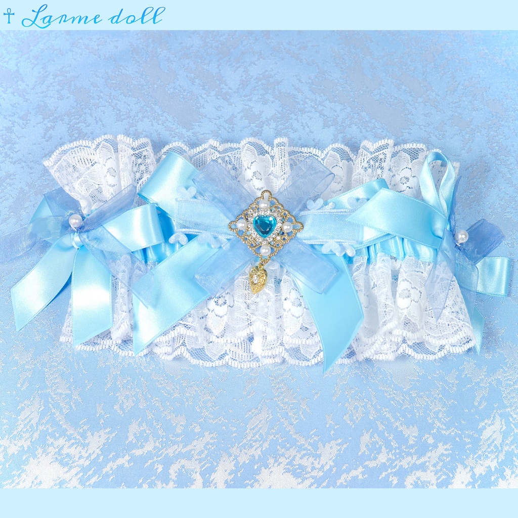 【完成品】【一点物】《☥》Fairy bijou ガーターリング