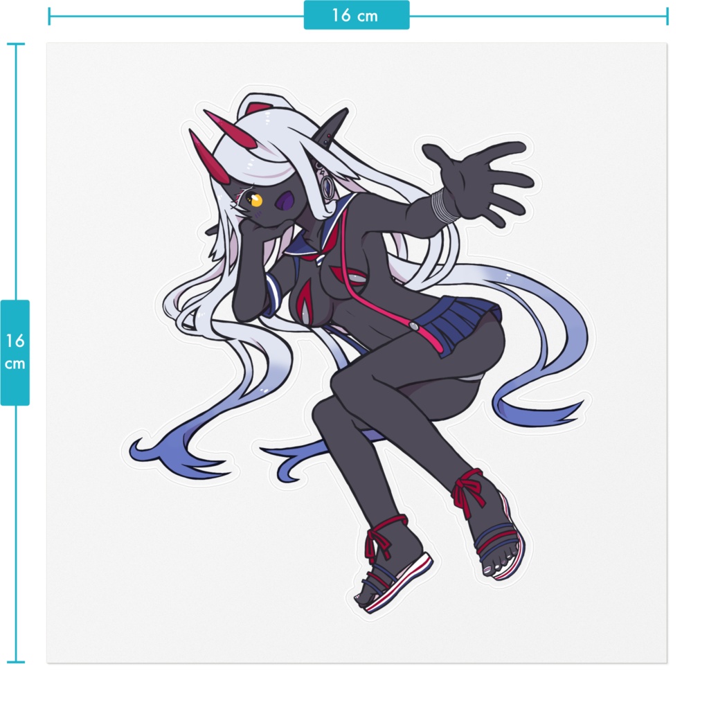 雧卯アイル サマーバージョン ステッカー