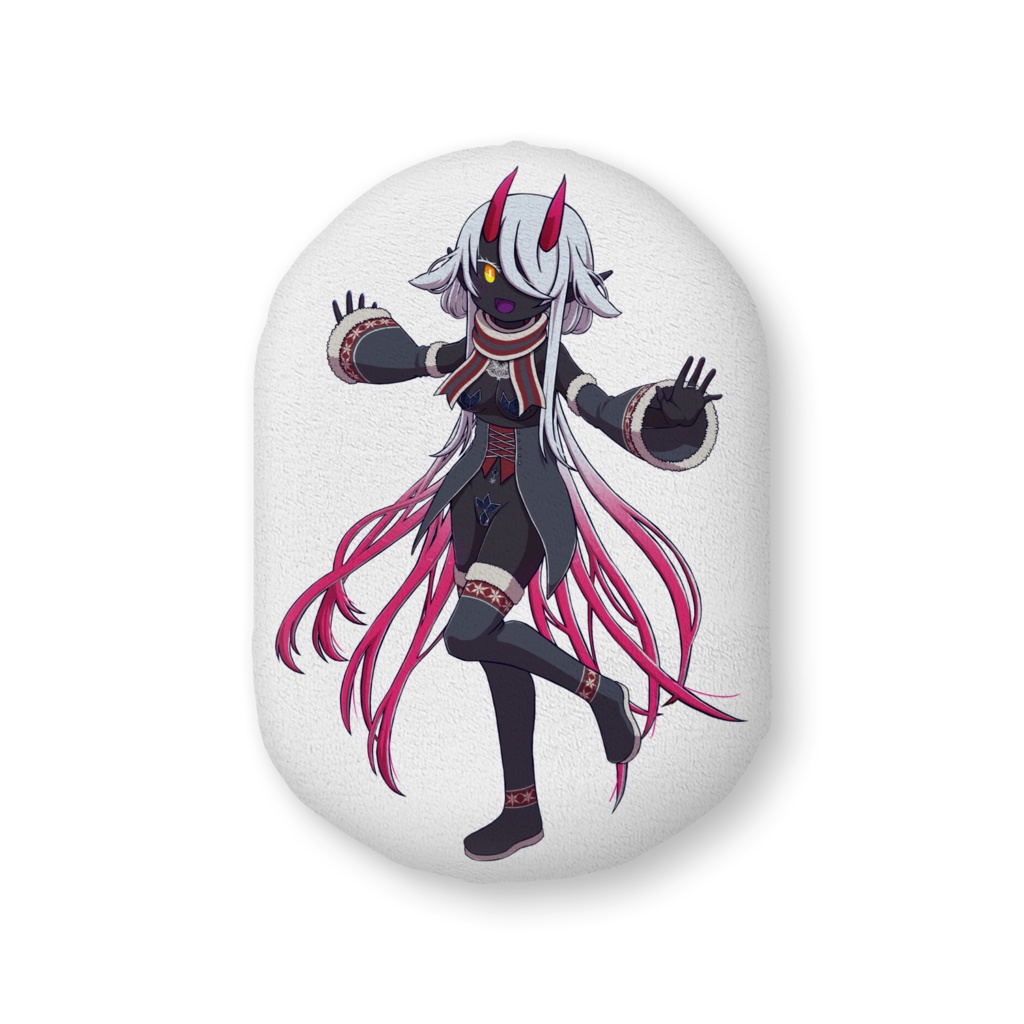 雧卯アイル ウィンターバージョン ふかふかクッション