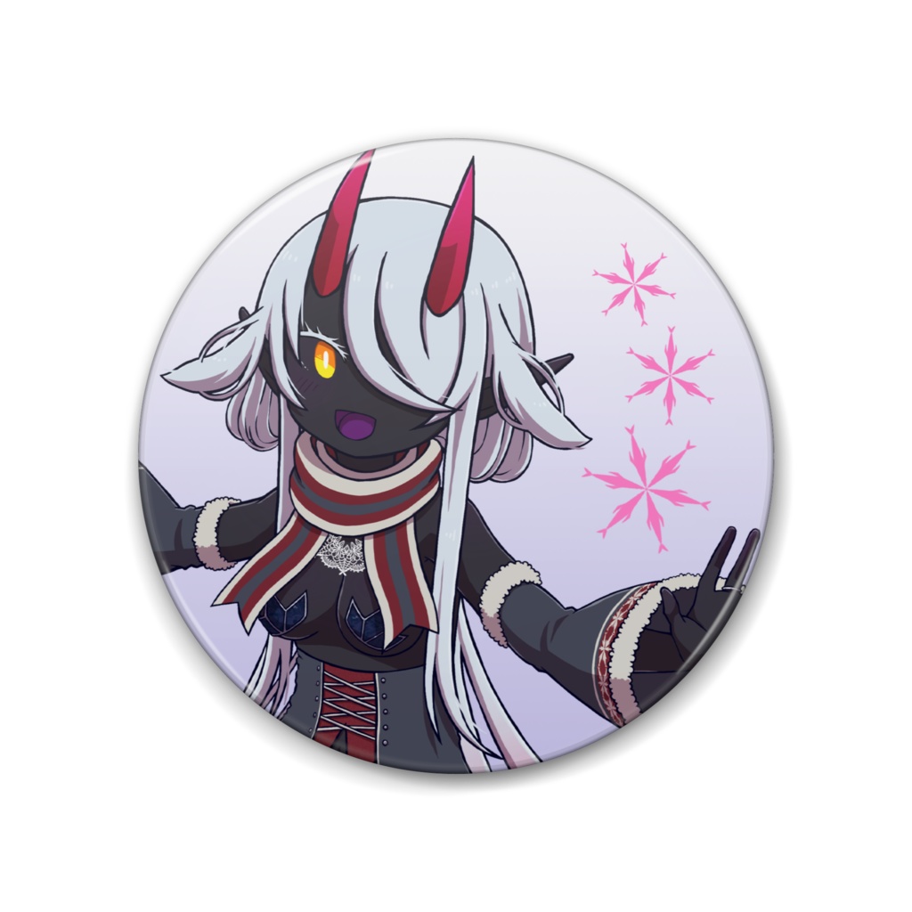 雧卯アイル ウィンターバージョン 缶バッジ