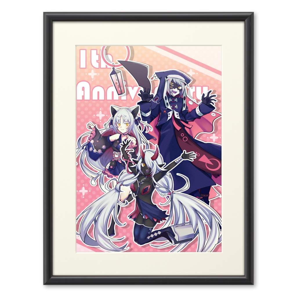 雧卯アイル 一周年記念 複製画