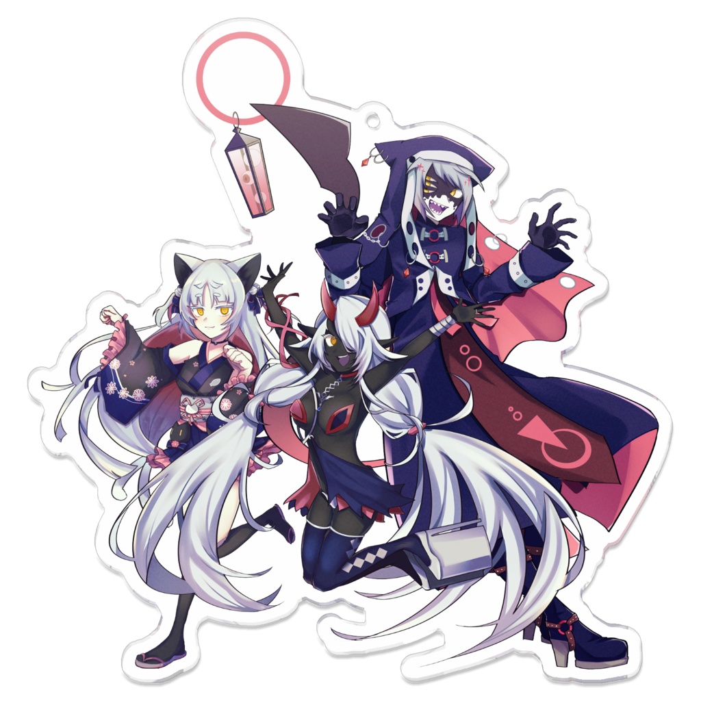 雧卯アイル 一周年記念 アクリルキーホルダー