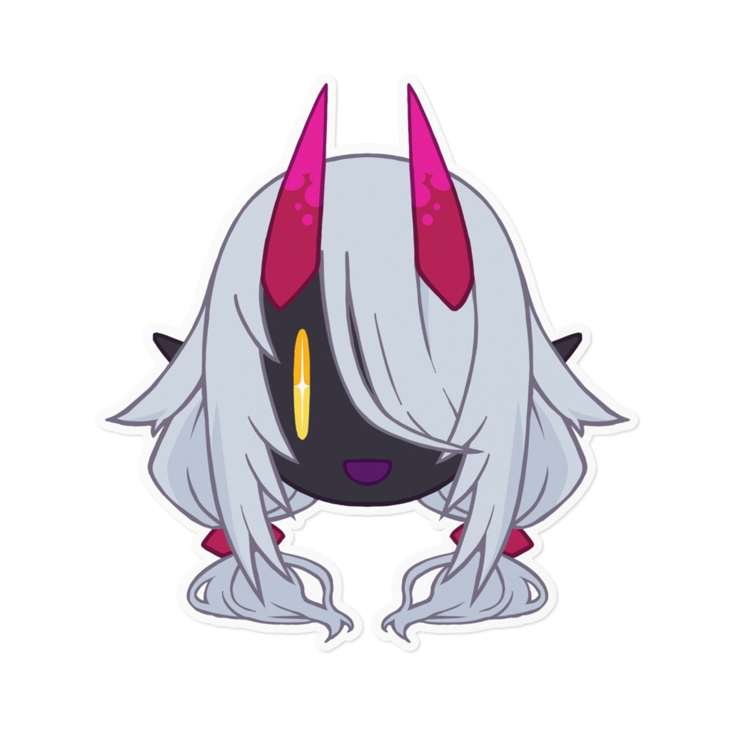 オルアイ 一周年記念 雧卯アイル ステッカー