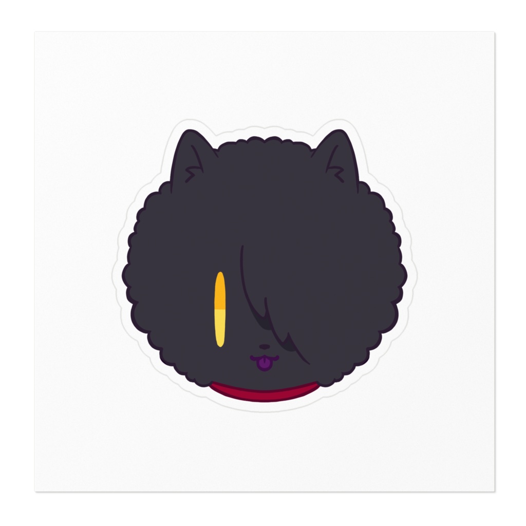 オルアイ 一周年記念 雧卯ポメラニアイル ステッカー