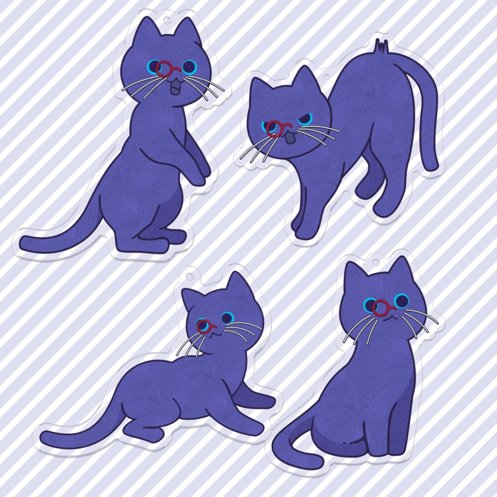 オルアイ 三周年記念 アクリルキーホルダー