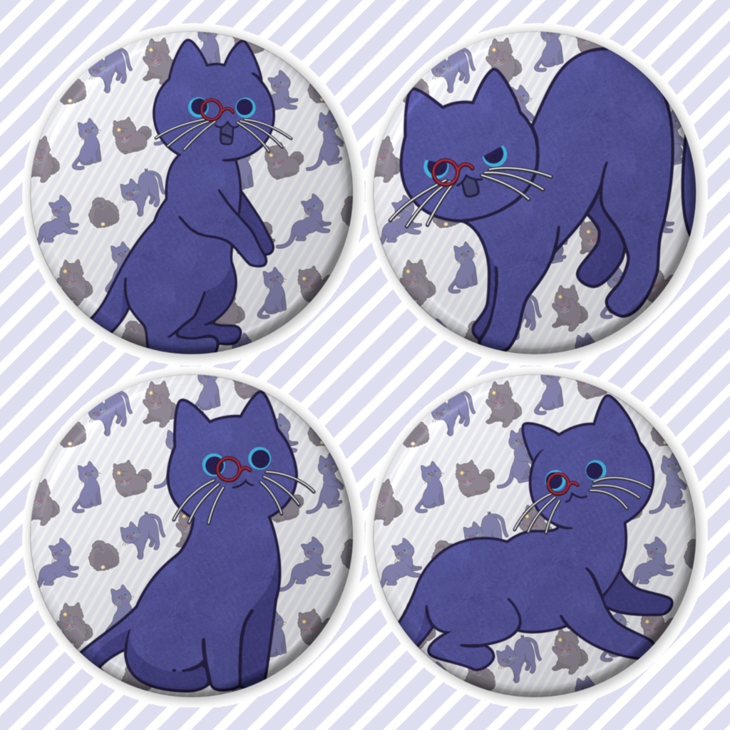 オルアイ 三周年記念 缶バッジ