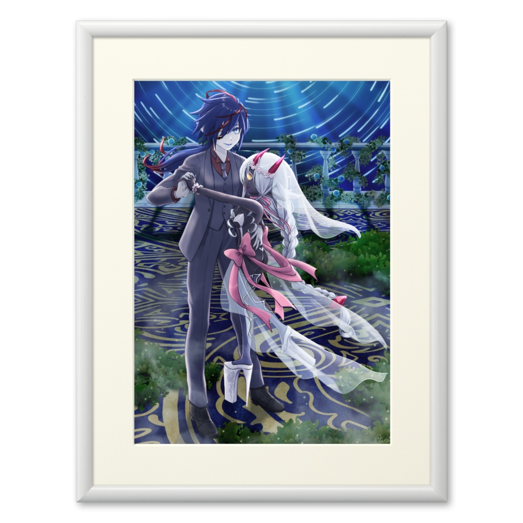 オルアイ 四周年記念 A4複製画