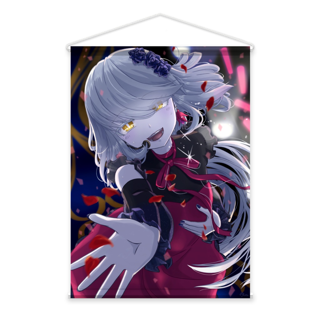 阿筒麗桜 ライブシーン タペストリー