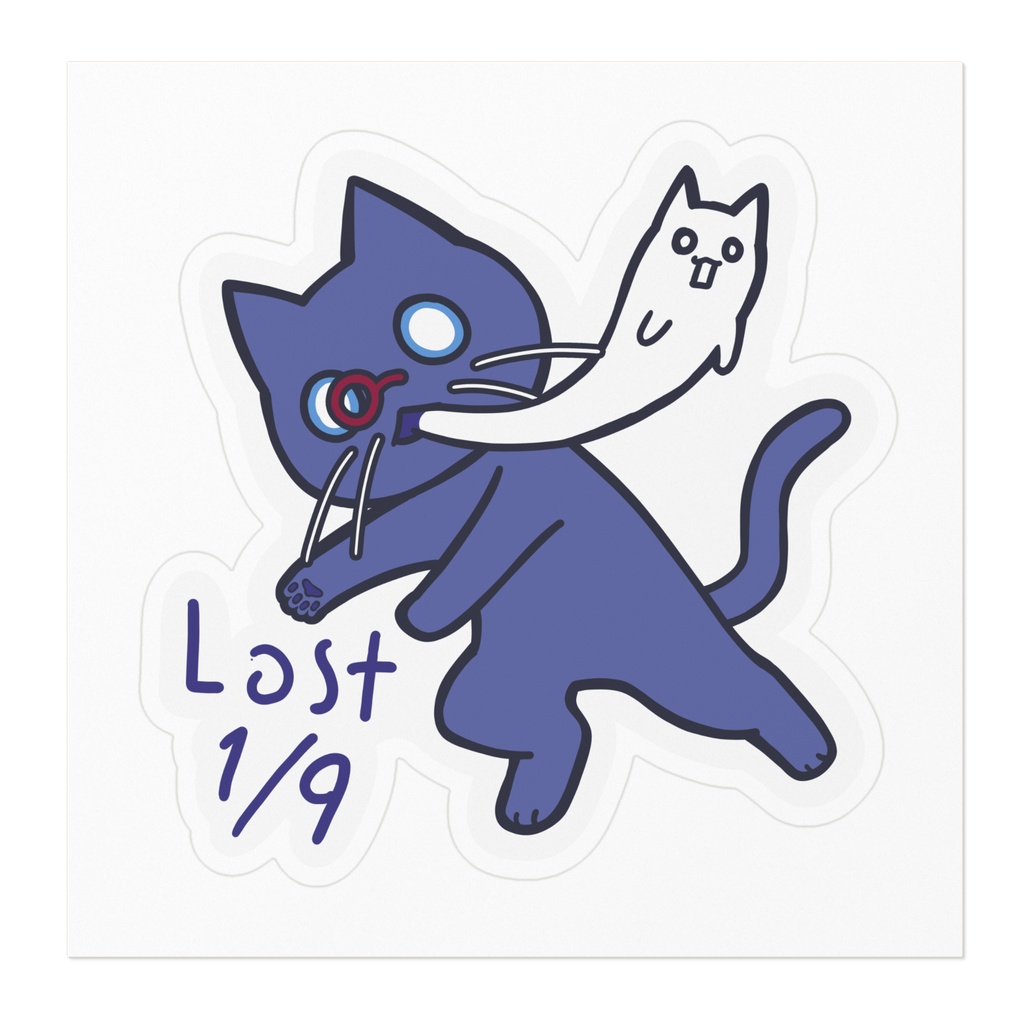 オルキャット ロスト ステッカー【オルアイ5周年記念】