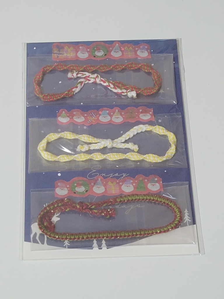 ミサンガ クリスマスセット