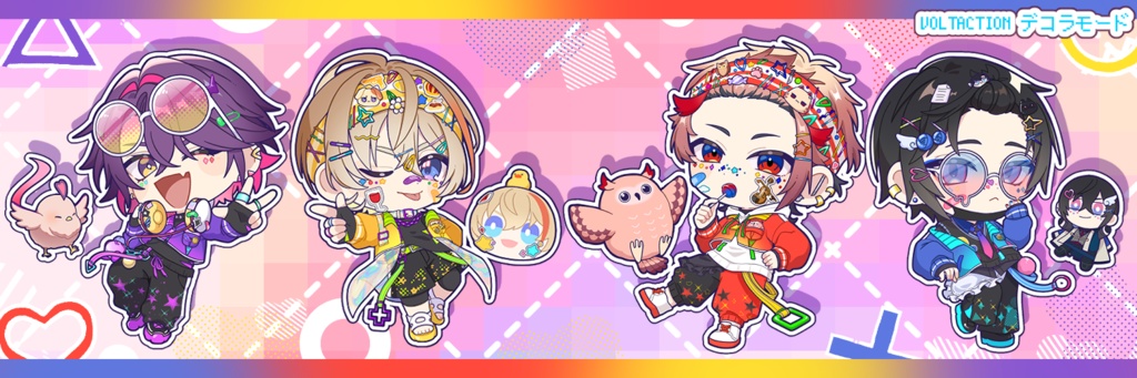 【非公式】デコラモードステッカー