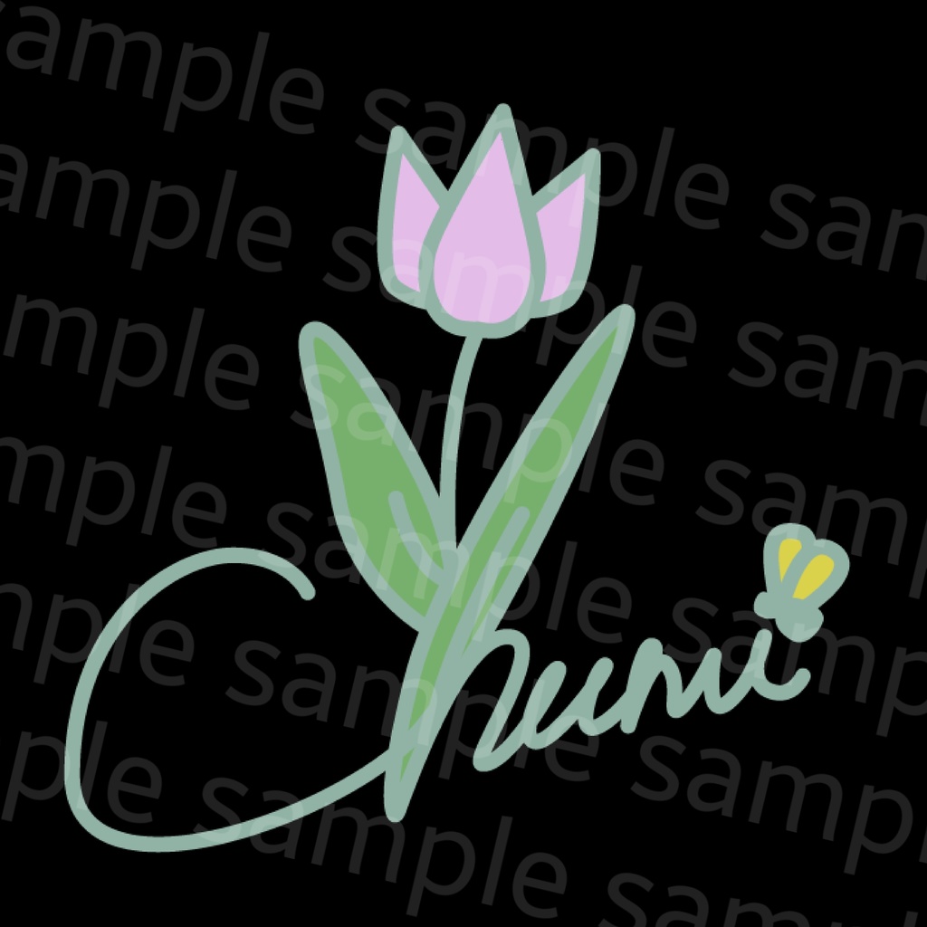 ちゅみサインジップパーカー