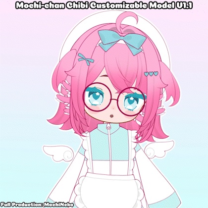 もちちゃん ちびっこ カスタマイズ可能モデル Mochi-chan Chibi Customizable Model
