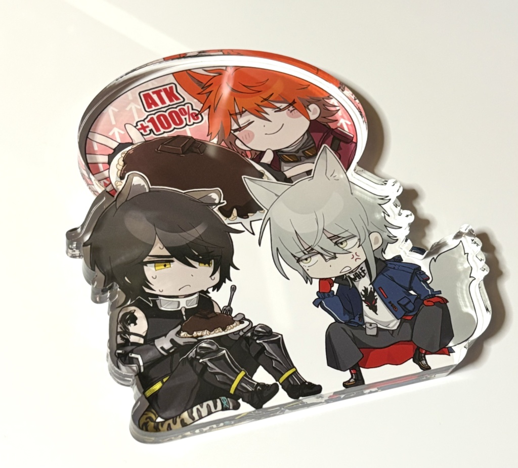 キアーべ一味アクリルブロック