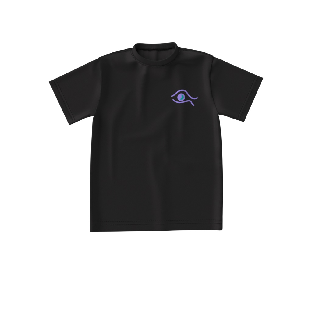 静寂の瞳 ビッグシルエットTシャツ タイプB 2カラー