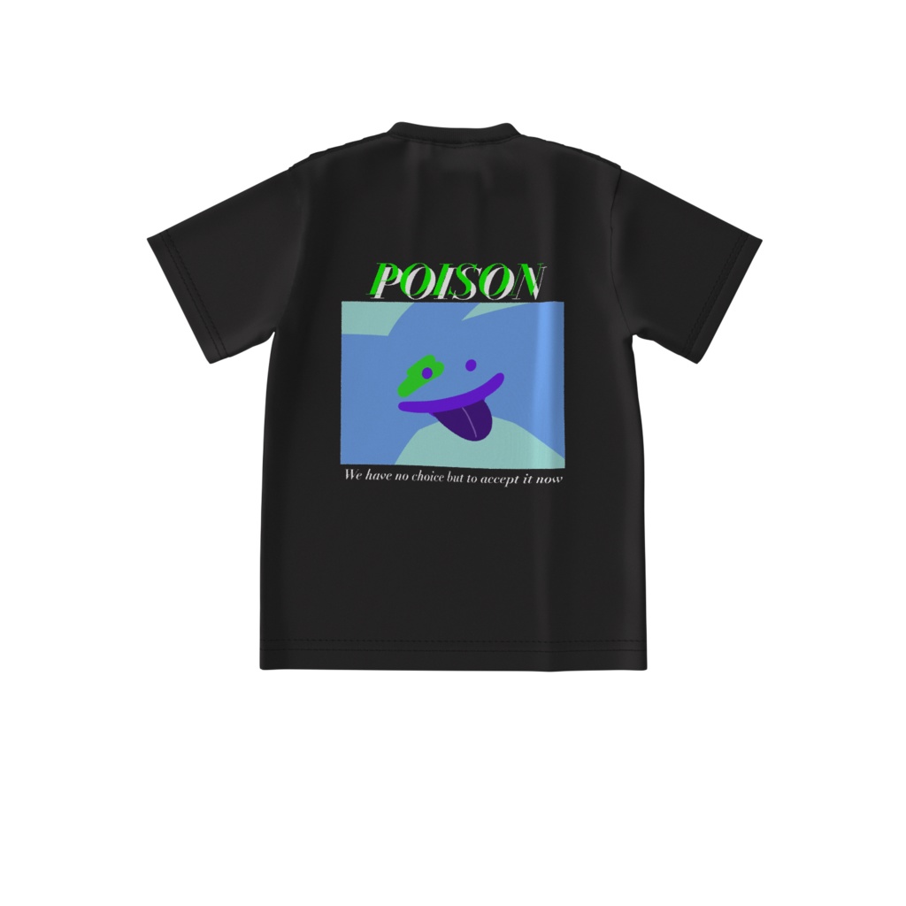 『毒』 ビッグシルエットTシャツ