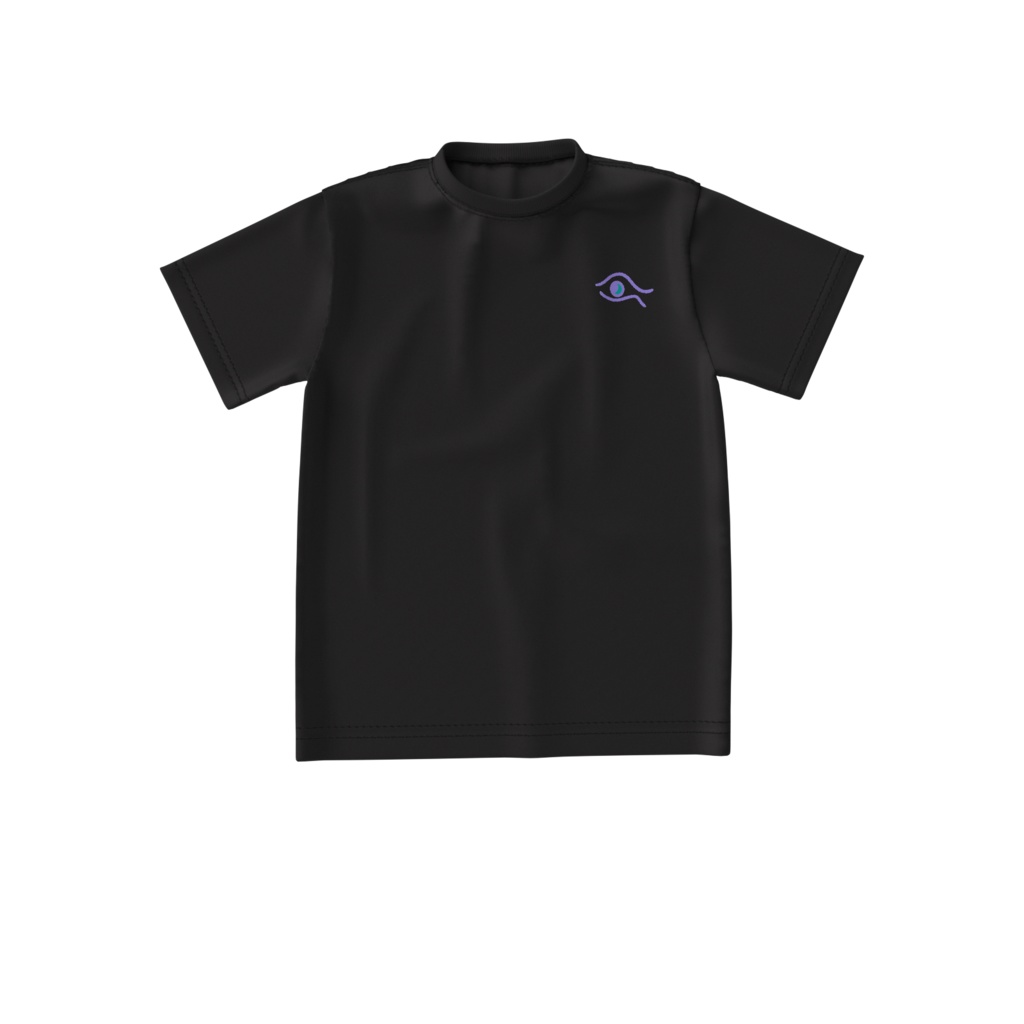 『静寂の瞳』 ビッグシルエットTシャツ タイプB 2カラー