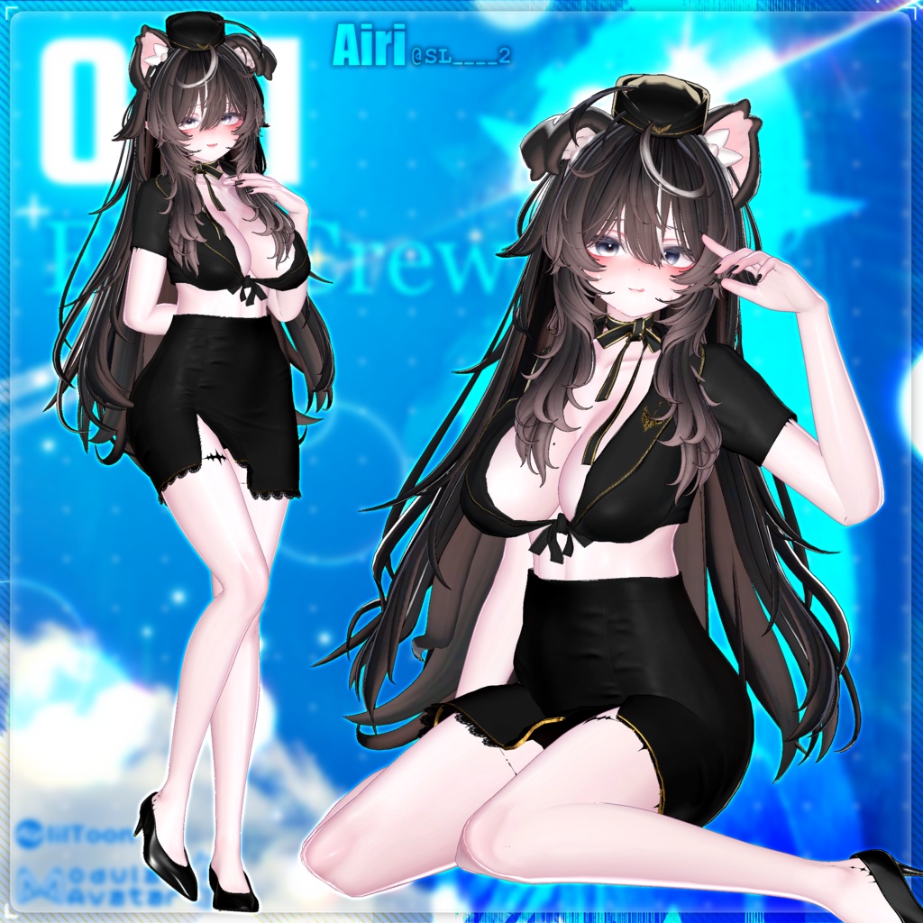 ✨セール中✨【11アバター対応】☁️001_Elite Crew🛫