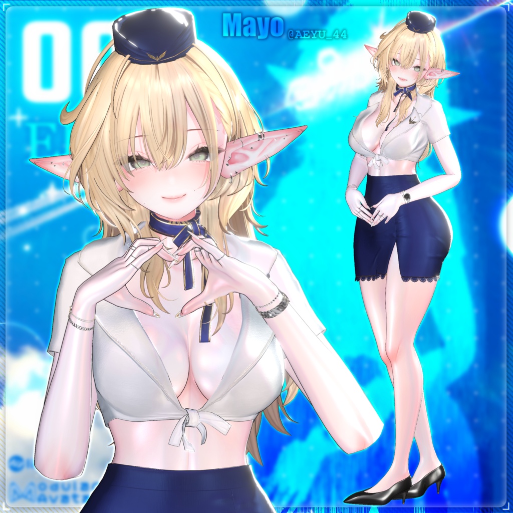 ✨セール中✨【11アバター対応】☁️001_Elite Crew🛫