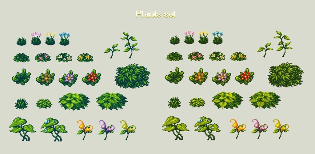 Plants set 1