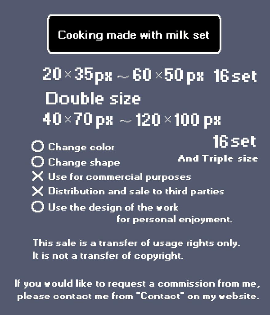 Cooking made with milk