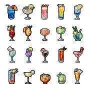 Summer cocktail set