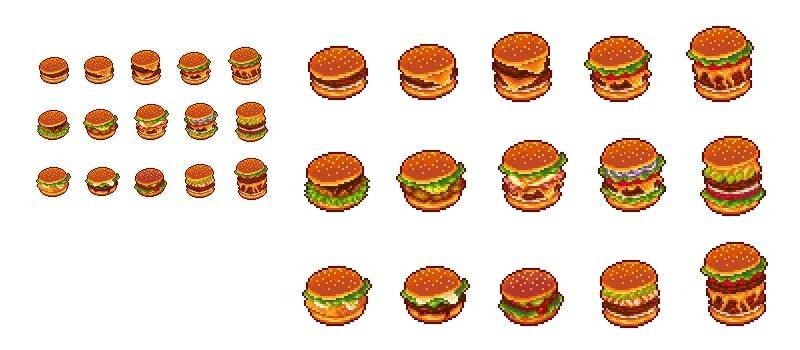 Hamburger set