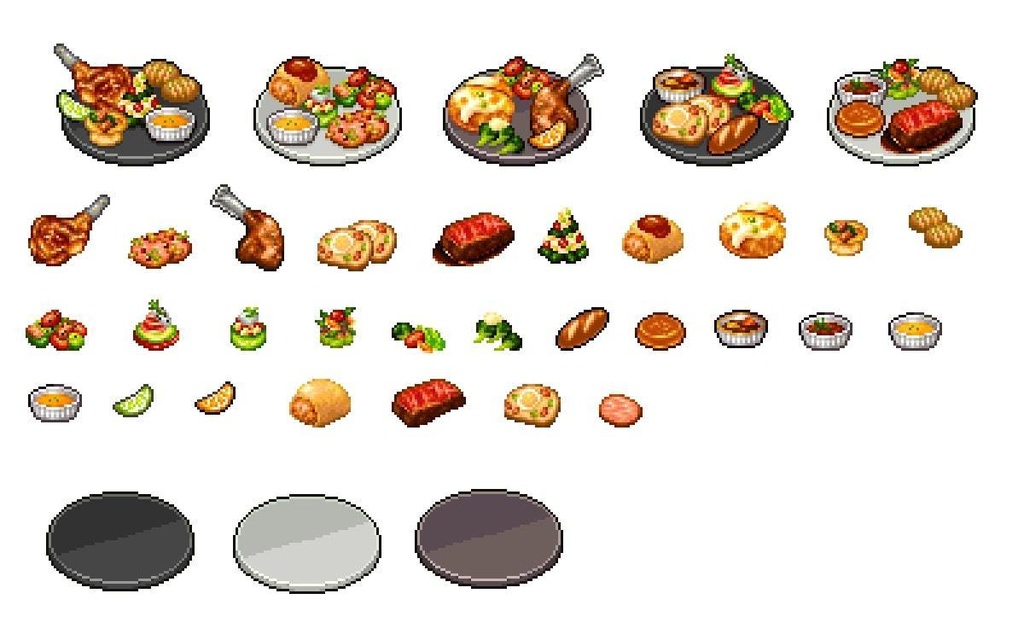 Christmas one plate meal set
