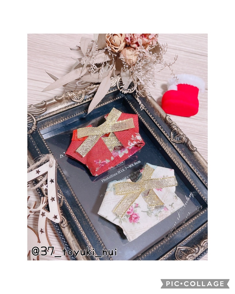 バックレースアップトップス(クリスマスver.)