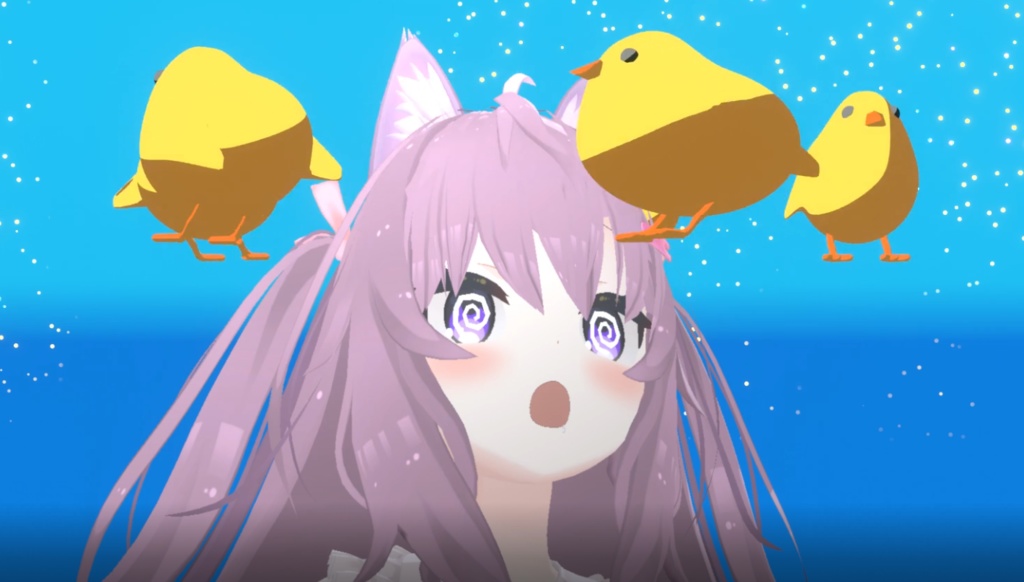 【VRChat想定】ピヨピヨひよこ