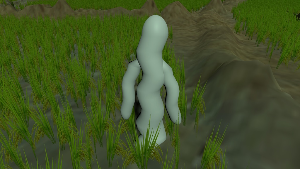 【無料】【VRChat想定】怪異：くねくね