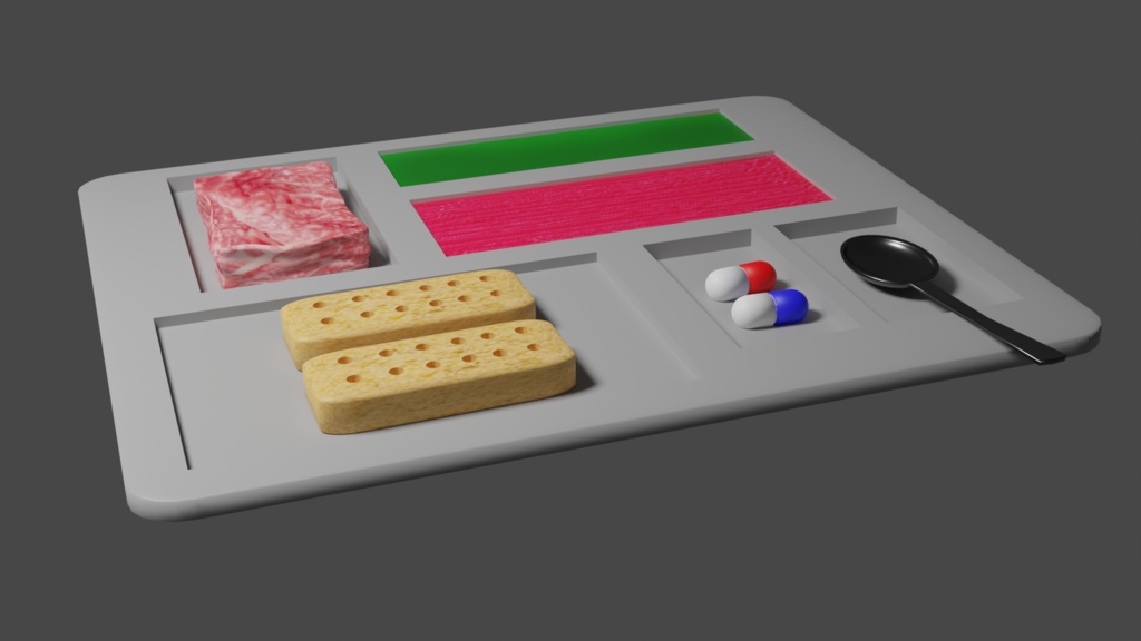 【無料】【VRChat想定】ディストピア飯